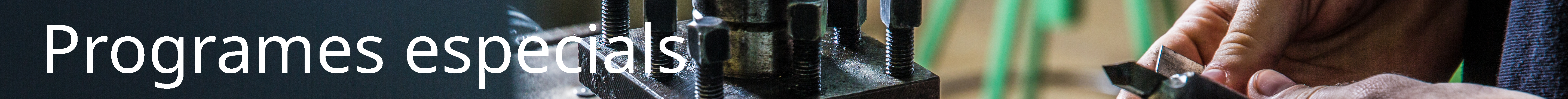 Programes Especials