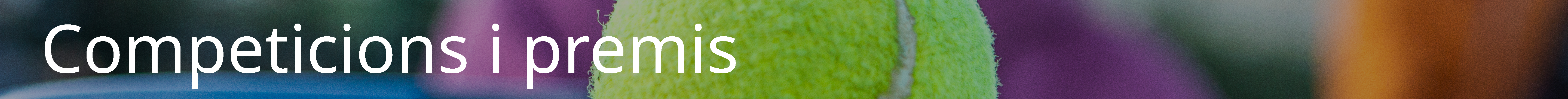 Competicions i premis