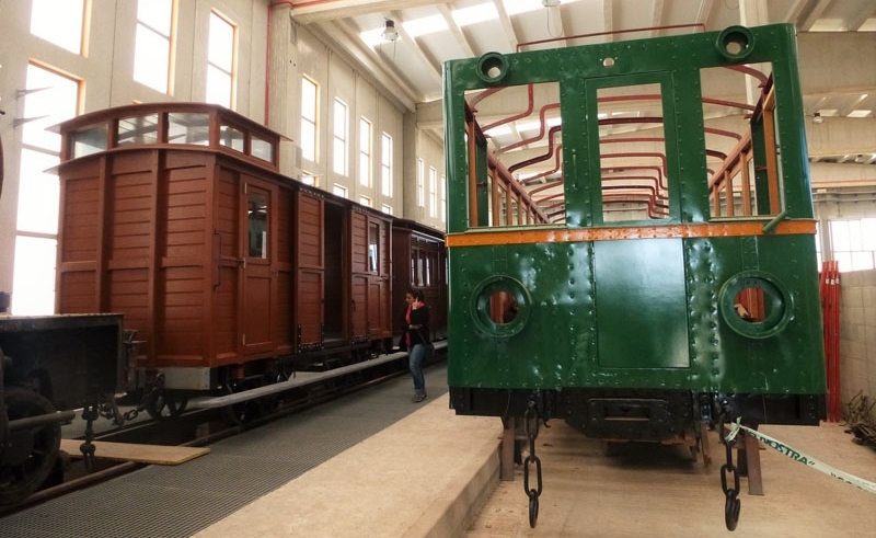 Historical railway project related to a museum collection Sant Llorenç des Cardassar