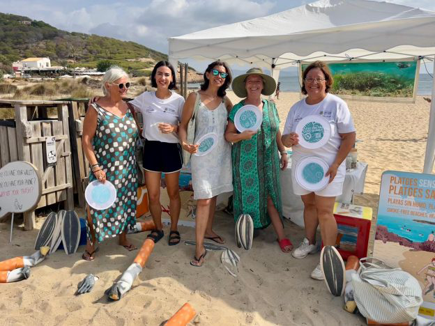 Imatge platja sense fum Sant Josep Sa Talaia